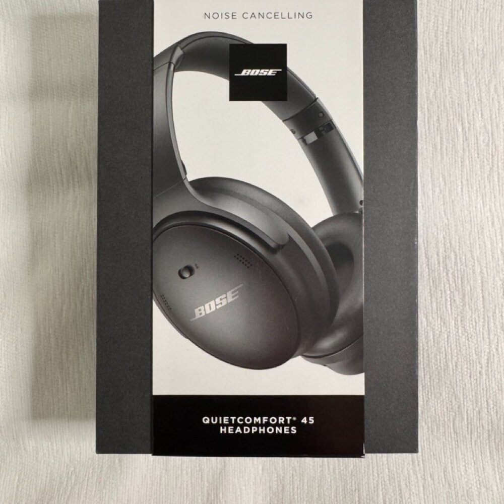 Bose QuietComfort Wireless Noise Cancelling Over-the-Ear Headphones - Black
